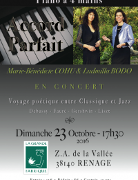 Concert piano à 4 mains